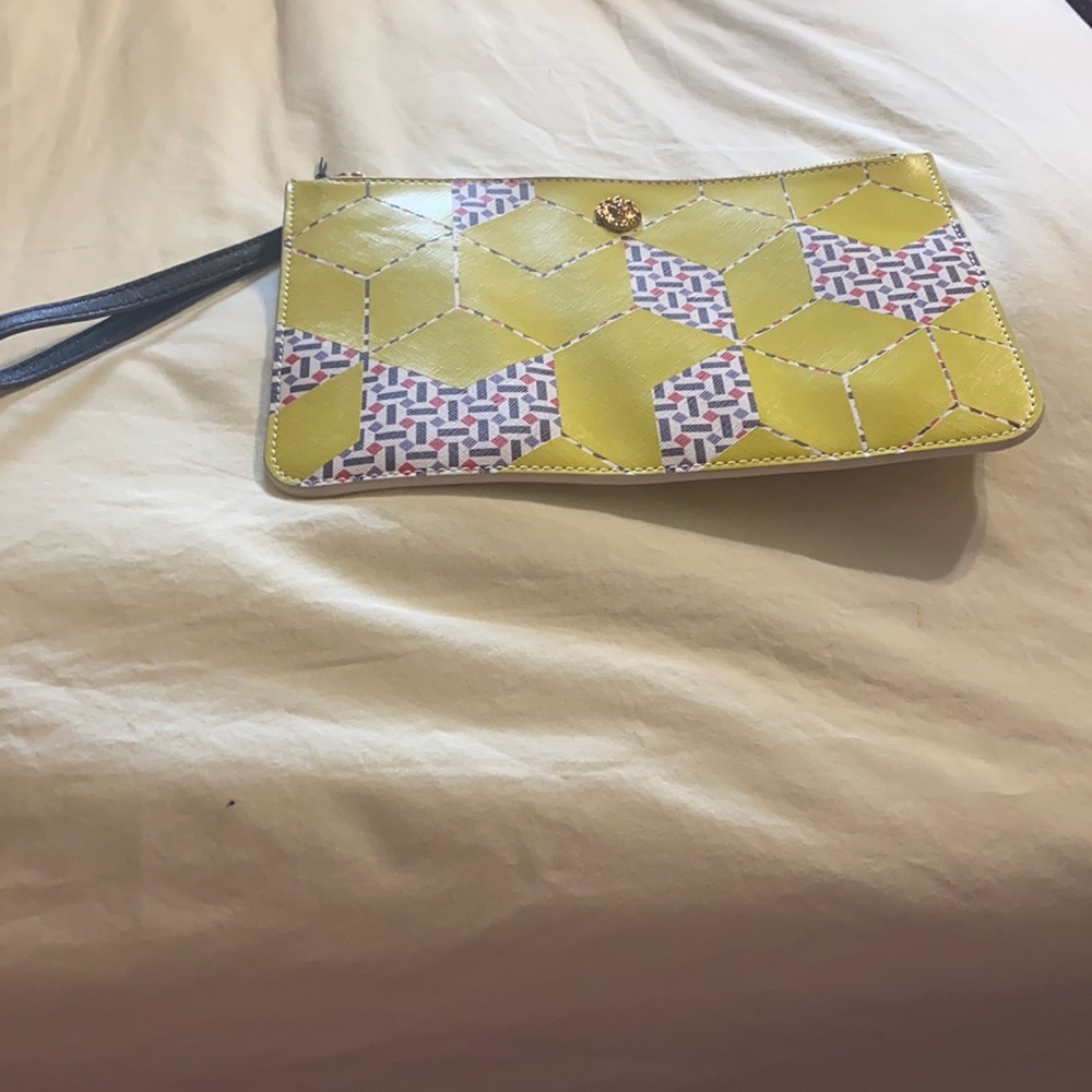 Brand new leather Anne Klein wristlet